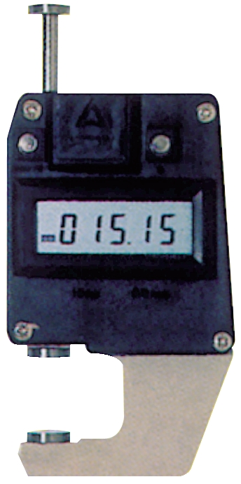 Толщиномер с цифровой индикацией (электронный) ТИП ТРЦ  0-15 (0,01)