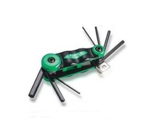 Набор складной ключей HEX: 2,2.5,3,4,5,6,8 мм (материал CRV-6150)AGFB0701 TOPTUL